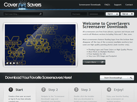 CoverSavers.com Website